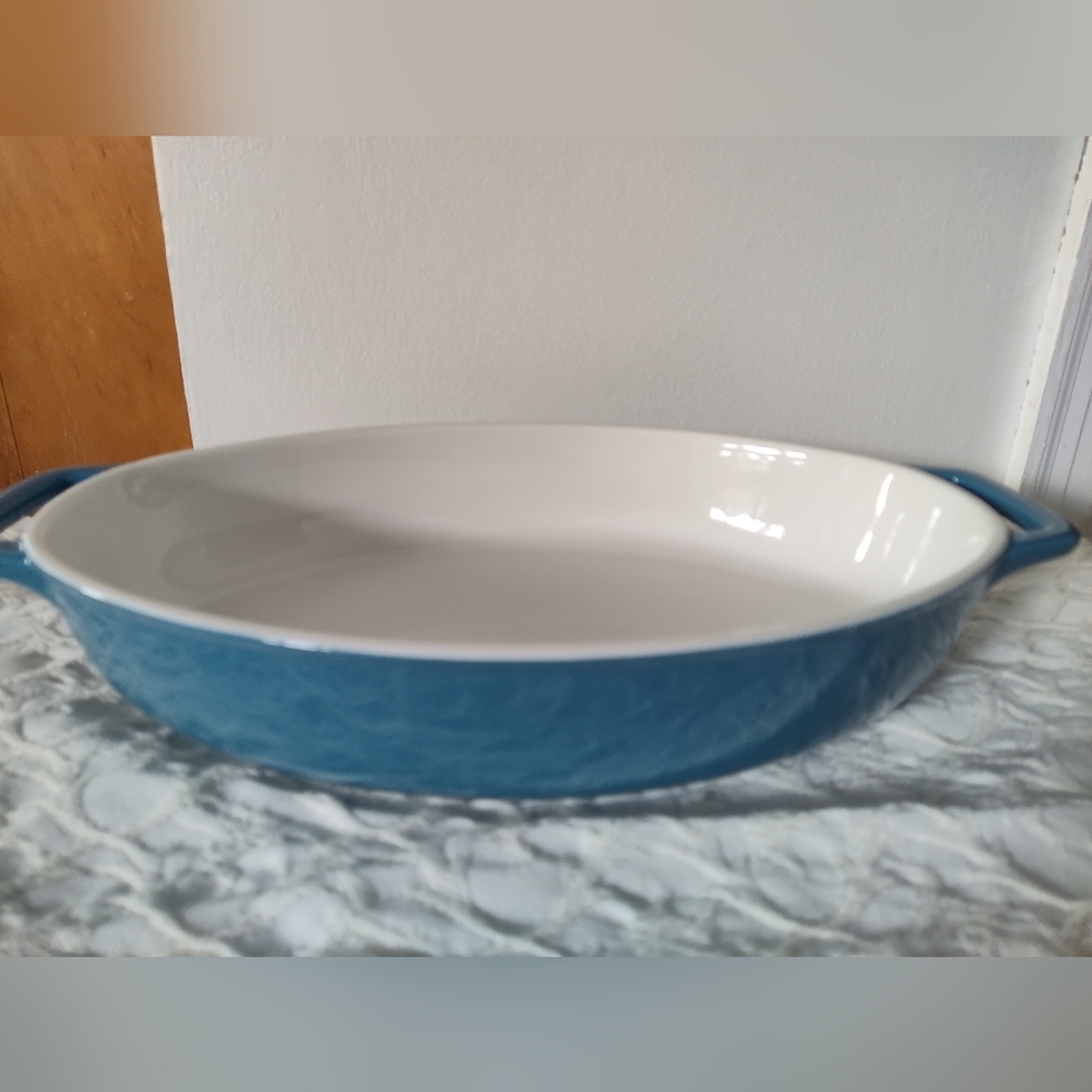 Blue Oval Casserole/Baking Dish